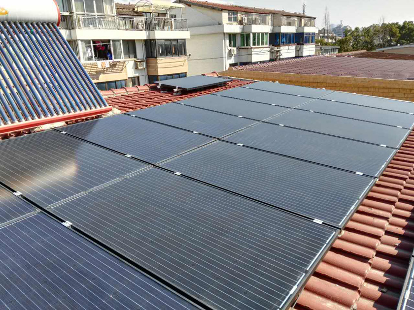 张家泾北村家庭电站