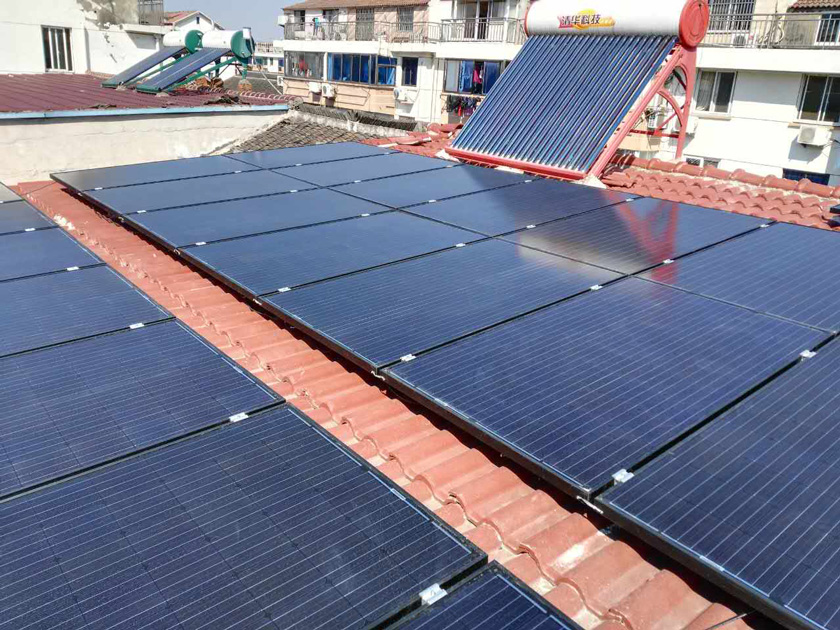 杨舍镇西门新村家庭电站