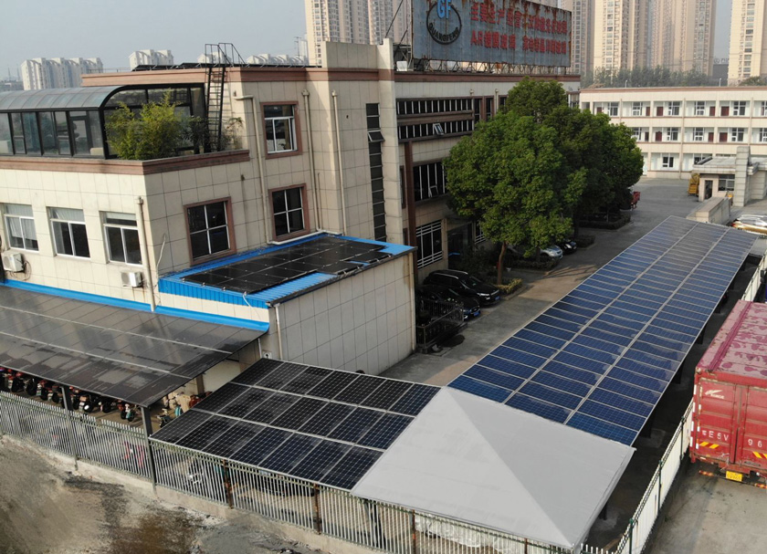 苏州广丰新能源有限公司车棚电站